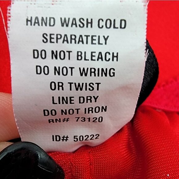 Vintage Fredericks Hollywood Womens Babydoll Slip Dress Small Red Satin Coquette - Picture 15 of 15